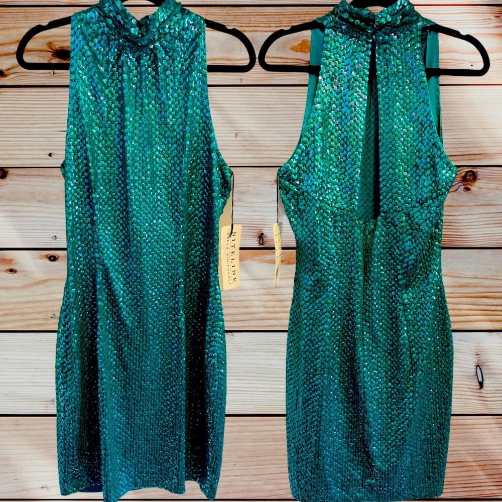 Niteline - Della Roufogali Tropic Sequin Dress 👗